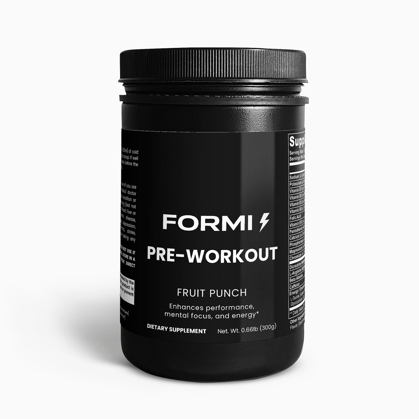 FORMI RUSH Pre-Workout Power (Fruit Punch)